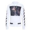 Jersey con capucha Caravaggio para hombre, blanco