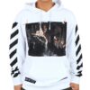 Jersey con capucha Caravaggio para hombre, blanco