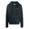 Jersey con capucha holgado con estampado de logotipo FW20 para hombre, gris