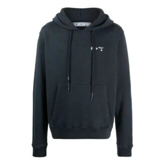Jersey con capucha holgado con estampado de logotipo FW20 para hombre, gris