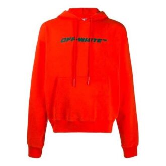 Jersey con capucha holgado Trellis para hombre, naranja, FW20
