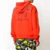 Jersey con capucha holgado Trellis para hombre, naranja, FW20