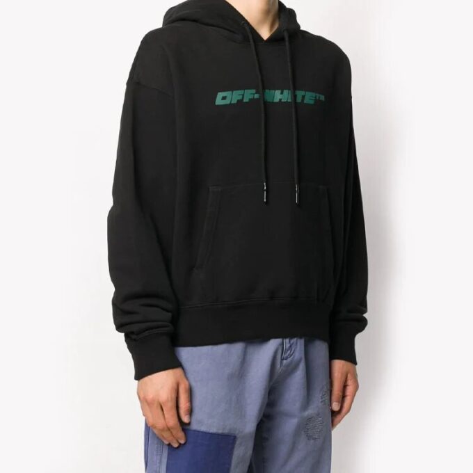 Jersey con capucha Trellis Worker para hombre, FW20, negro