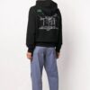 Jersey con capucha Trellis Worker para hombre, FW20, negro