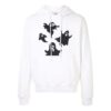 Jersey con capucha y estampado fantasma FW20 para hombre, blanco