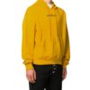 Jersey con capucha y estampado FW20 Workers para hombre, amarillo