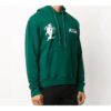 Jersey con capucha y estampado Kiss 21 FW20 para hombre, verde
