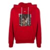 Jersey con capucha y estampado Pascal FW20 para hombre, rojo