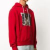 Jersey con capucha y estampado Pascal FW20 para hombre, rojo