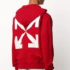 Jersey con capucha y estampado Pascal FW20 para hombre, rojo
