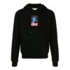 Jersey con capucha y logo FW21, manga larga, negro