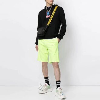 Jersey con capucha y logo FW21, manga larga, negro