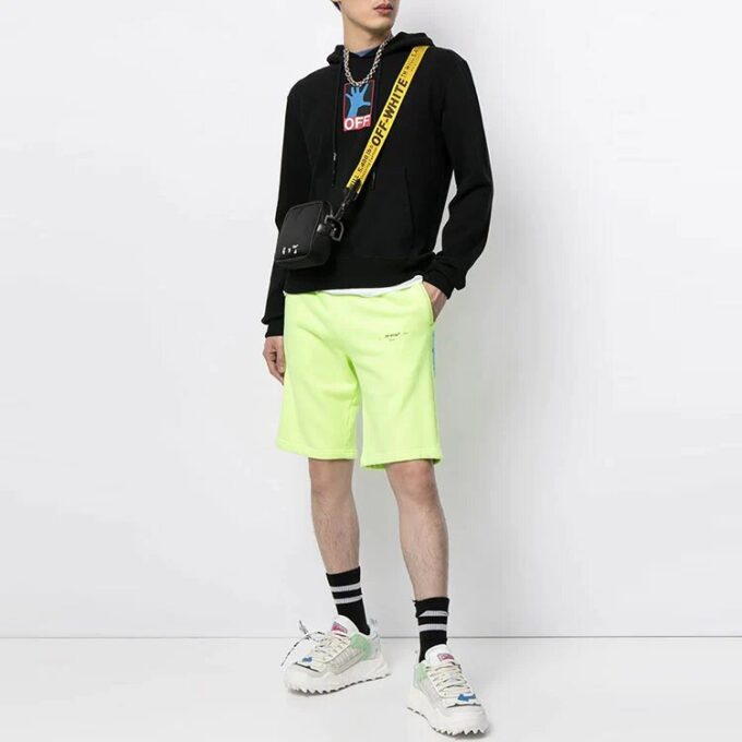 Jersey con capucha y logo FW21, manga larga, negro