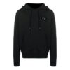 Jersey con capucha y logo impreso FW20 para hombre, negro