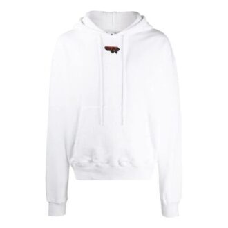 Jersey con capucha y logotipo FW20 para hombre, blanco