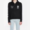 Jersey con cremallera y logotipo Mona Lisa para hombre SS19