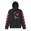 Jersey con estampado, corte holgado, unisex, negro