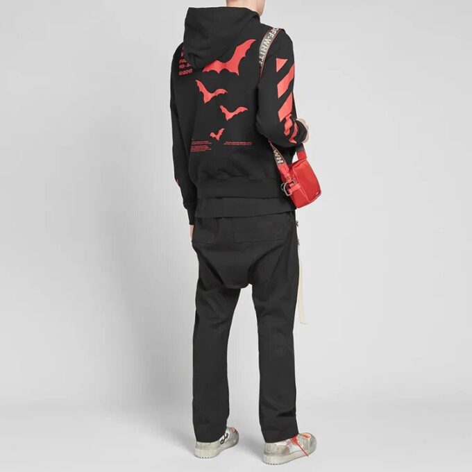 Jersey con estampado, corte holgado, unisex, negro