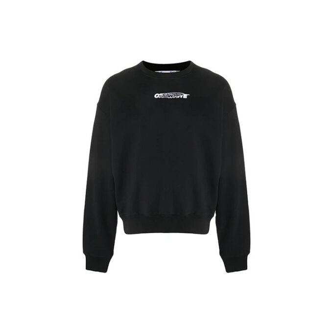 Jersey con estampado de grafitis pintados a mano FW20 para hombre, negro