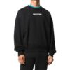 Jersey con estampado de grafitis pintados a mano FW20 para hombre, negro