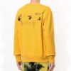 Jersey con estampado de logotipo divertido amarillo