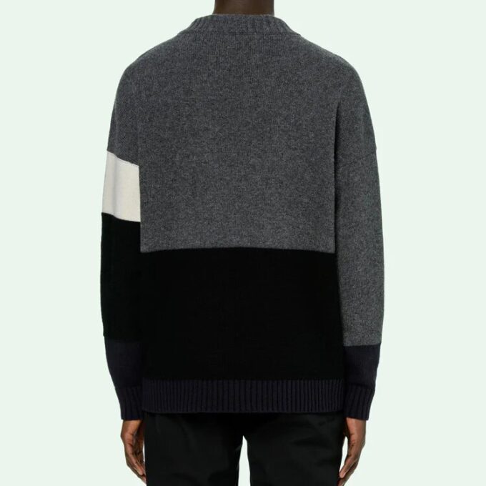 Jersey con estampado de logotipo FW20 para hombre, gris
