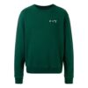 Jersey con estampado de logotipo Off-White para hombre, verde