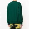 Jersey con estampado de logotipo Off-White para hombre, verde