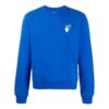 Jersey con estampado del logotipo «Cut Here» azul