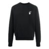 Jersey con estampado del logotipo «Cut Here» Negro