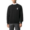 Jersey con estampado del logotipo «Cut Here» Negro