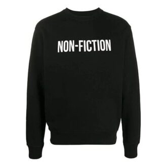 Jersey con estampado FW20 Non-Fiction para hombre, negro