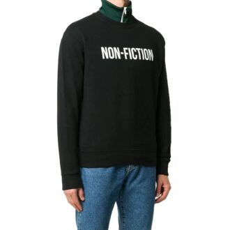 Jersey con estampado FW20 Non-Fiction para hombre, negro