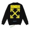 Jersey con gráfico Fire Tape Negro/Amarillo