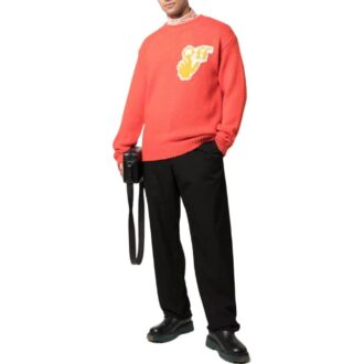 Jersey con intarsia Hands Off