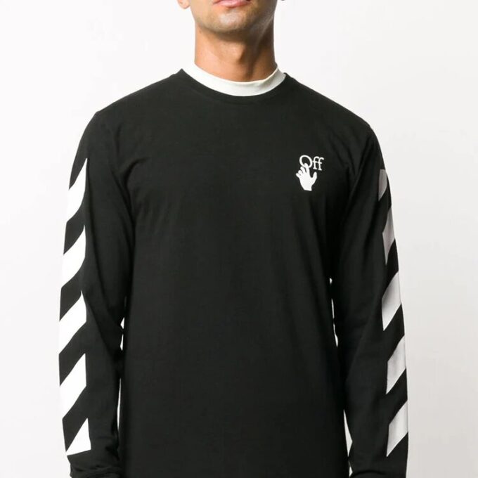 Jersey con logo Agreement, negro, para hombre