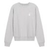 Jersey con logotipo impreso «Cut Here» en gris claro