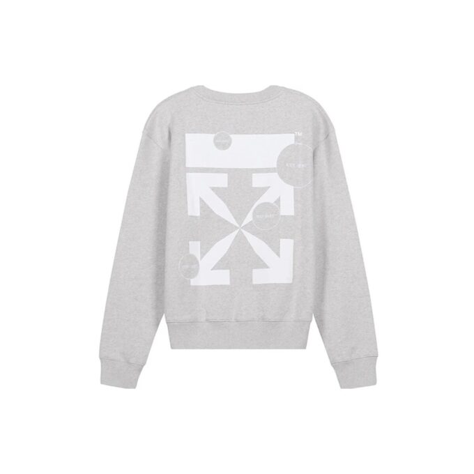 Jersey con logotipo impreso «Cut Here» en gris claro