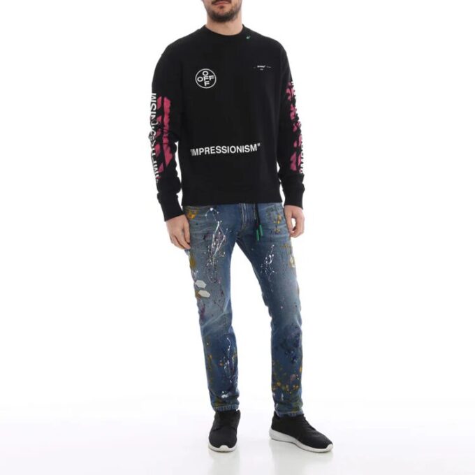 Jersey con logotipo para hombre Diagonal Stencil de la colección SS19
