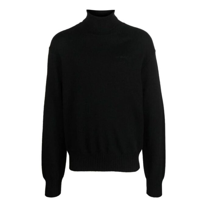 Jersey de cuello alto de lana