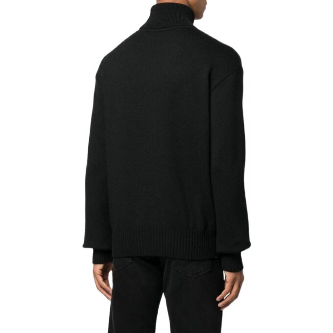 Jersey de cuello alto de lana