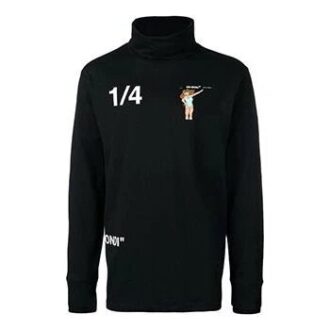 Jersey de cuello alto Negro