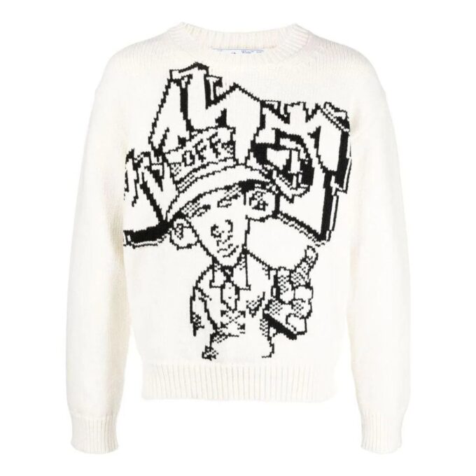 Jersey de cuello redondo