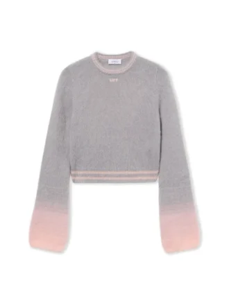 Jersey de cuello redondo Arrow Mohair Degrade