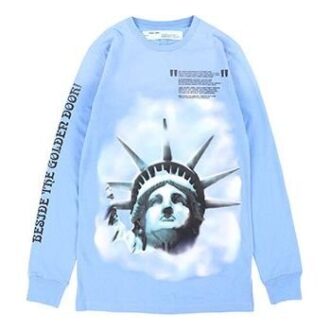 Jersey de cuello redondo C O Virgil Abloh Liberty
