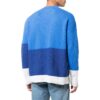 Jersey de cuello redondo con bloques de color