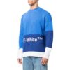 Jersey de cuello redondo con bloques de color