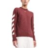 Jersey de cuello redondo con diseño de flechas