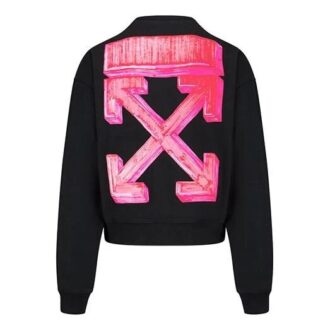 Jersey de cuello redondo con estampado de Arrows FW20 para hombre, negro