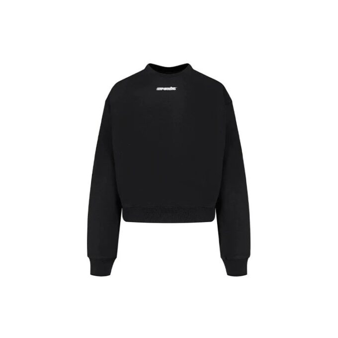 Jersey de cuello redondo con estampado de Arrows FW20 para hombre, negro
